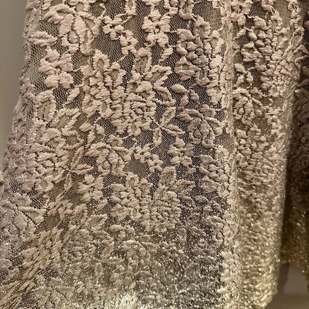 Free People Foil Ombré Lace Dress Size Small - Picture 6 of 8